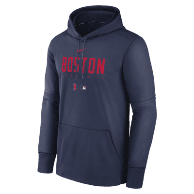 Nike Therma Pregame (MLB Boston Red Sox) Men's Pullover Hoodie