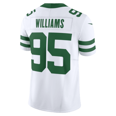 Jersey de fútbol americano Nike Dri-FIT de la NFL Limited para hombre Quinnen Williams New York Jets