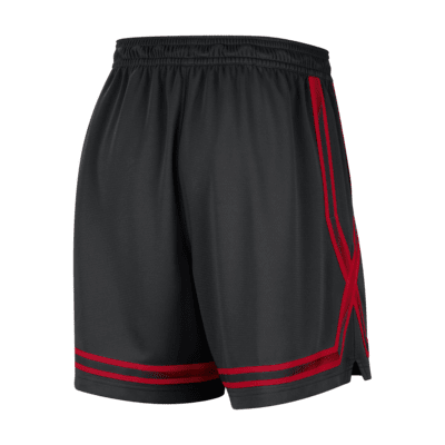 Calções NBA Nike Dri-FIT Chicago Bulls Fly Crossover para mulher