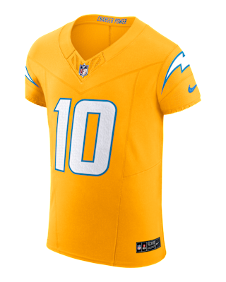 Мужские джерси Justin Herbert Los Angeles Chargers Nike Dri-FIT NFL Elite Jersey