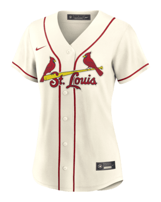 Women's St. Louis Cardinals Nike Cream Alternate Replica Team Jersey