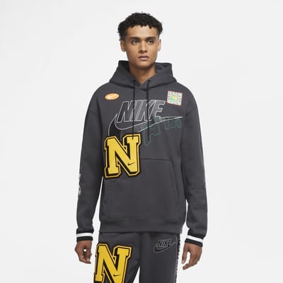 black nike pullover hoodie men's