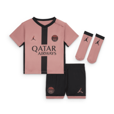 Paris Saint-Germain 2024/25 Stadium Third Baby/Toddler Jordan Football Replica Three-Piece Kit