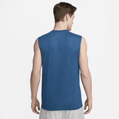 Nike Dri-FIT-basketball-T-shirt uden ærmer til mænd