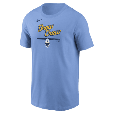 Мужская футболка Milwaukee Brewers City Connect Speed