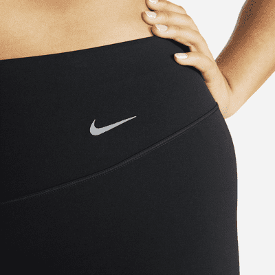 Shorts de ciclismo de 20 cm de tiro alto de sujeción ligera para mujer Nike Zenvy (talla grande)