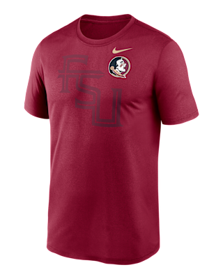 Мужская футболка Florida State Campus Legend Shadow Logo Nike Dri-FIT College