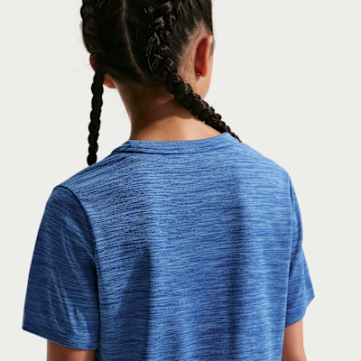 Κοντομάνικη μπλούζα Nike Miler Dri-FIT για μεγάλα παιδιά