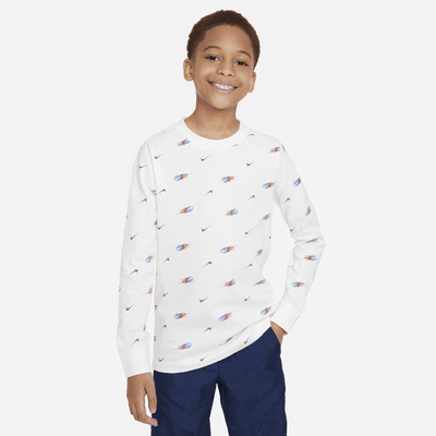 Nike Sportswear Big Kids' Long-Sleeve T-Shirt