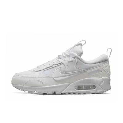 nike air white with pink swoosh background black