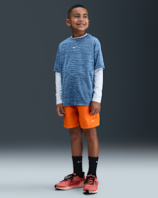 Детские шорты Nike Multi Big Kids' Dri-FIT Training Shorts для тренировок