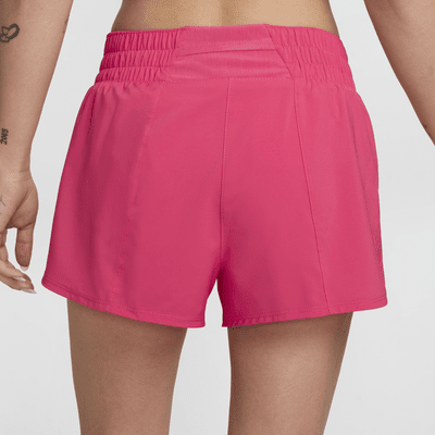 Shorts Dri-FIT 2 en 1 de tiro medio de 8 cm para mujer Nike One