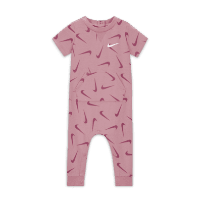 Nike Baby (3-6M) Printed Short Sleeve Coverall