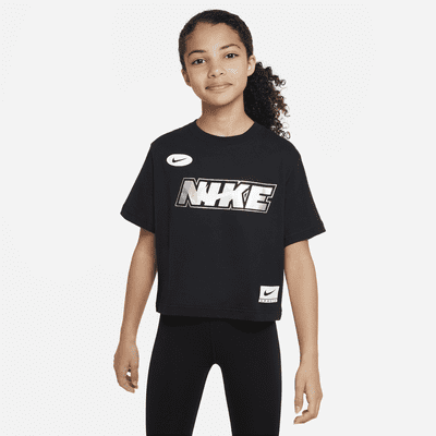 Nike Sportswear Icon Clash Older Kids' (Girls') T-Shirt. Nike CA