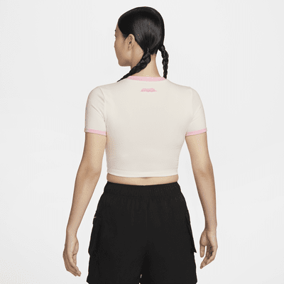 Nike Sportswear 女款合身短版 T 恤