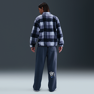 Nike Sportswear Men's Open-Hem Graphic Fleece Pants
