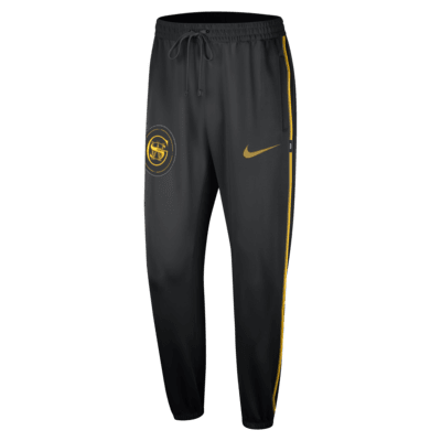 NBA-byxor Nike Dri-FIT Golden State Warriors Showtime City Edition för män