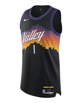 Мужские джерси Devin Booker Phoenix Suns City Edition Nike Dri-FIT ADV NBA Authentic Jersey