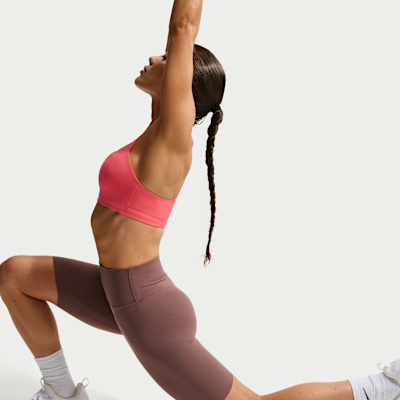 Nike Zenvy Bike Shorts mit hohem Taillenbund (Damen, ca. 20,5 cm)