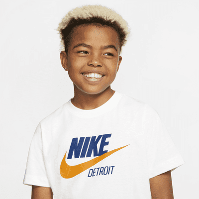 Nike Sportswear Detroit Big Kids' T-Shirt. Nike.com