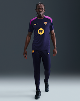 Мужские спортивные штаны FC Barcelona Strike Nike Dri-FIT Soccer Knit Track Pants
