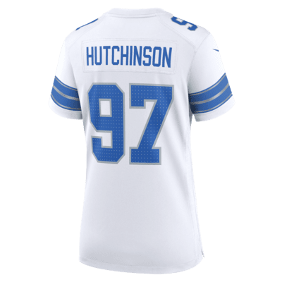 Aidan Hutchinson Detroit Lions Women's Nike NFL Game Football Jersey