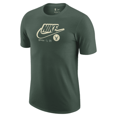 Milwaukee Bucks Logo Men's Nike Dri-FIT NBA T-Shirt