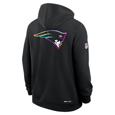 New England Patriots Crucial Catch Sideline Men's Nike Dri-FIT NFL Pullover Hoodie