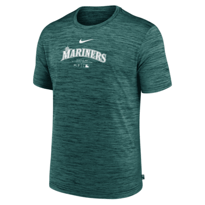 Seattle Mariners Authentic Collection Practice Velocity Men's Nike Dri-FIT MLB T-Shirt