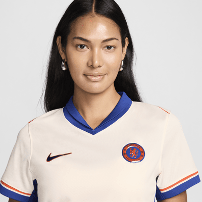 Camisola de futebol de réplica Nike Dri-FIT do equipamento alternativo Stadium Chelsea F.C. 2024/25 para mulher