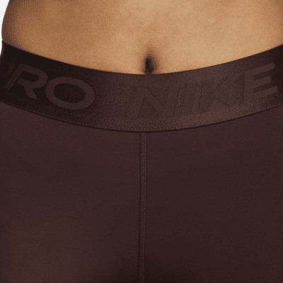 Nike Pro Shorts mit mittelhohem Bund für Damen (ca. 7,5 cm)