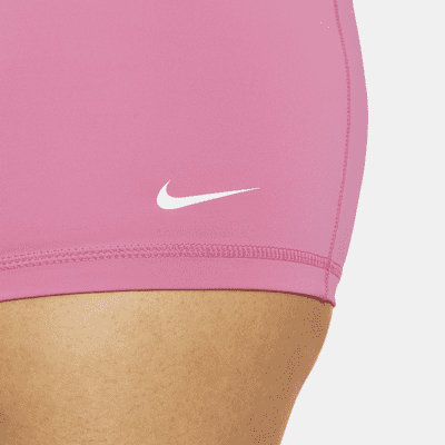 Nike Pro Training 3 inch booty shorts in fuschia pink