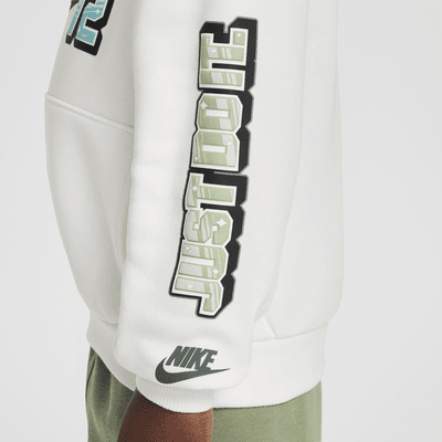 Conjunto de dos piezas de tejido Fleece infantil Nike Step Up Your Game