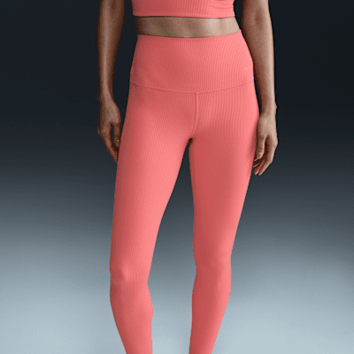 Nike Zenvy Rib Women's Gentle-Support High-Waisted 7/8 Leggings