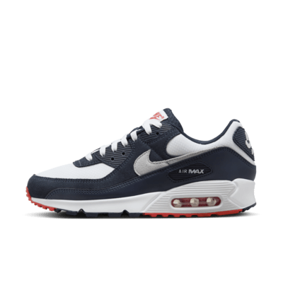 Men's Nike Air Max 90 Leather Casual Shoes