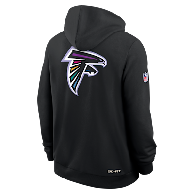 Atlanta Falcons Crucial Catch Sideline Men's Nike Dri-FIT NFL Pullover Hoodie