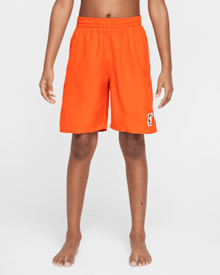 Подростковые шорты Nike Swim Breaker Big Kids' (Boys') 7" Brief-Lined Volley Shorts