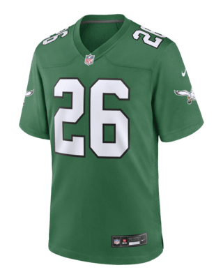 Мужские джерси Saquon Barkley Philadelphia Eagles Nike NFL Game Football Jersey для футбола