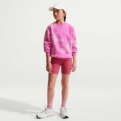 Nike Sportswear Club Fleece Older Kids' (Girls') Boxy Crew-Neck Sweatshirt
