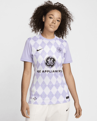 Женские джерси Racing Louisville FC 2024 Stadium Primary Nike Dri-FIT NWSL Replica Jersey