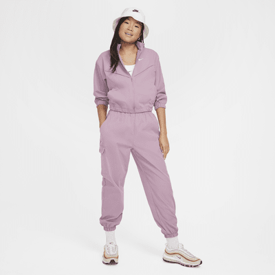 Chamarra ligera oversized para niña Nike Sportswear