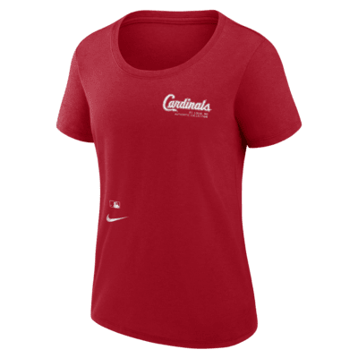 Playera Nike Dri-FIT de la MLB para mujer St. Louis Cardinals Authentic Collection Early Work