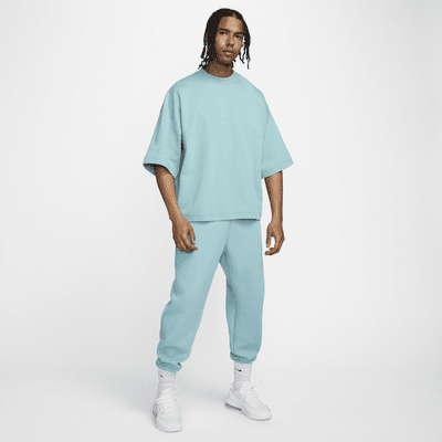 Haut en tissu Fleece à manches courtes Nike Tech pour homme