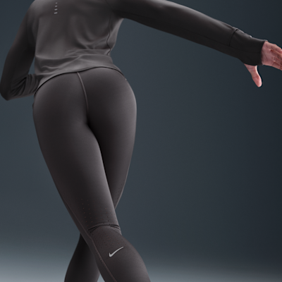 Leggings de correr de tiro alto de 7/8 con bolsillos para mujer Nike Swift