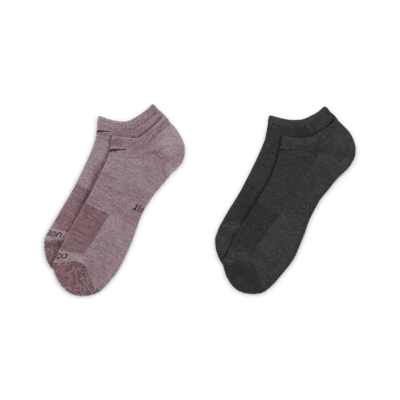 Nike Everyday Plus Cushioned No-Show Socks (2 Pairs). Nike ID