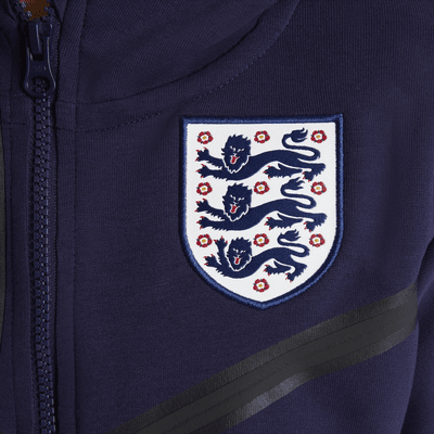 England Tech Fleece Older Kids' (Boys') Nike Football Full-Zip Hoodie