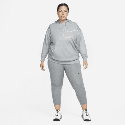 Nike Pro Women's Mid-Rise Crop Leggings (Plus Size)