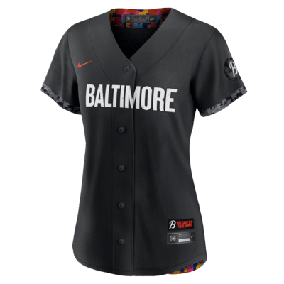 MLB Baltimore Orioles City Connect Women's Replica Baseball Jersey