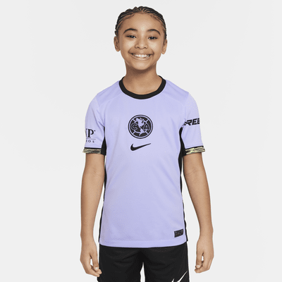 Club América 2023/24 Stadium Third Big Kids' Nike Dri-FIT Soccer Jersey.