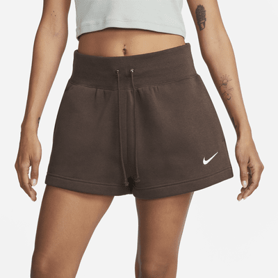 Shorts de ajuste holgado y tiro alto para mujer Nike Sportswear Phoenix Fleece